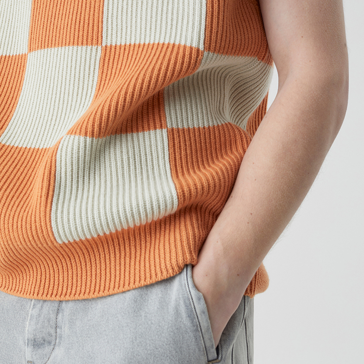 Summer Sweater Vest With Wool