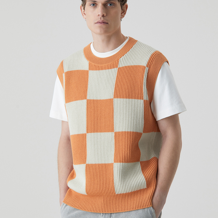 Summer Sweater Vest With Wool