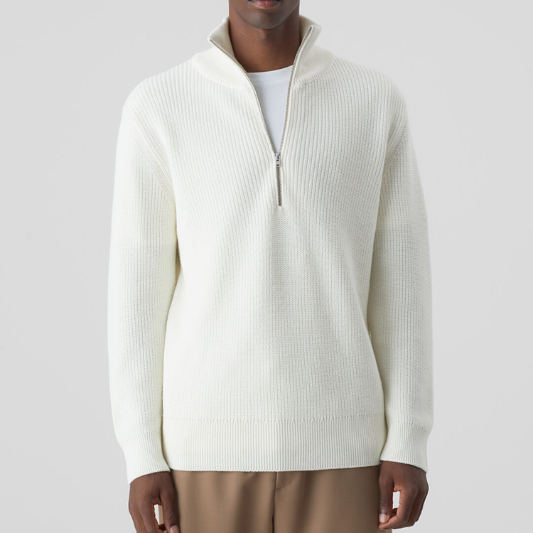 Wool Knitted Men Spring Sweater