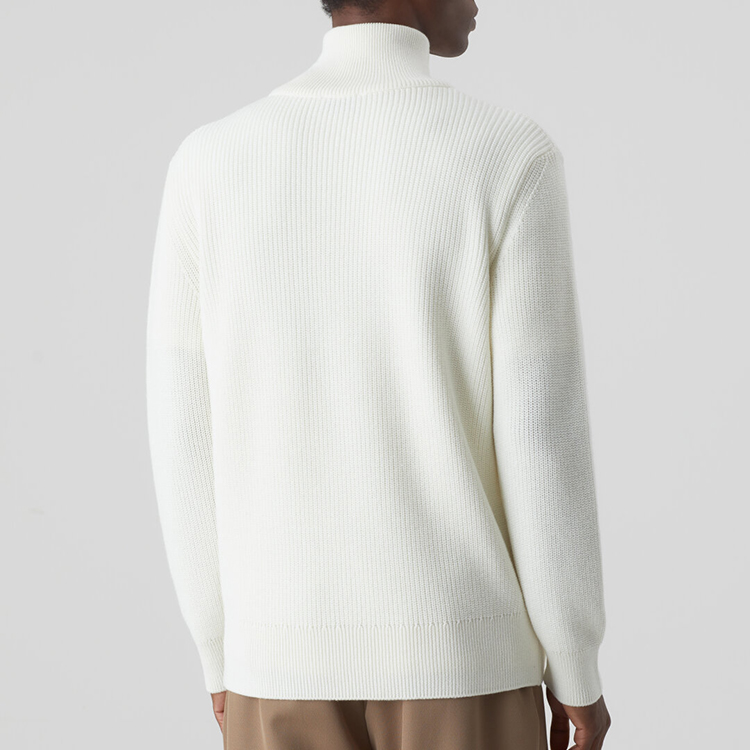 Wool Knitted Men Spring Sweater