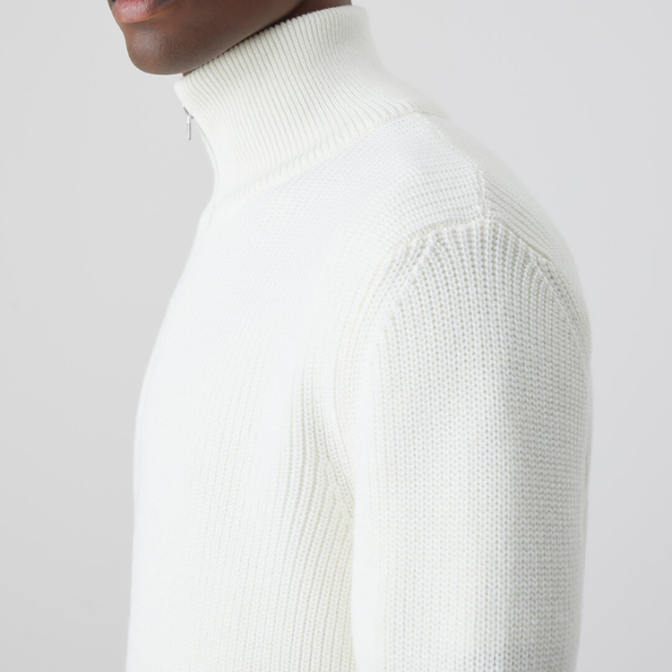 Wool Knitted Men Spring Sweater