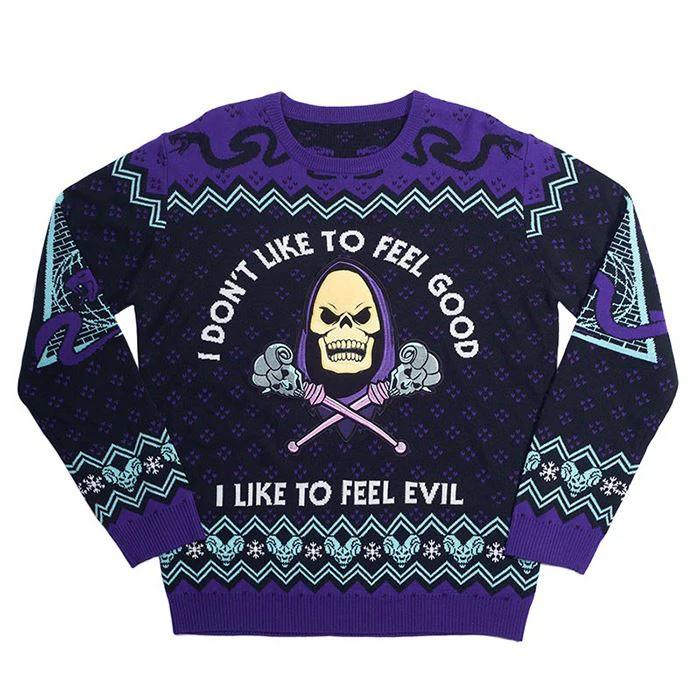 Rock Goth Ugly Christmas Sweater