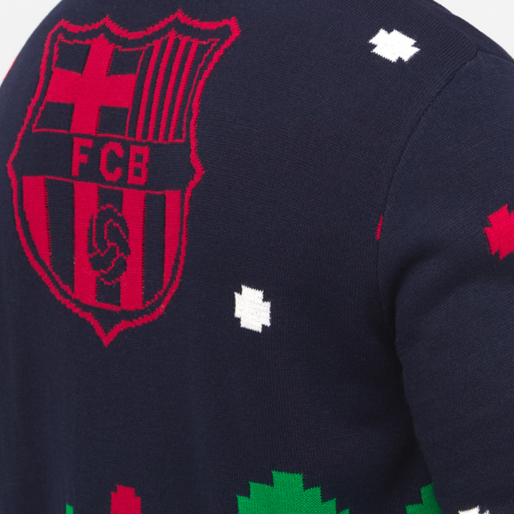 Crewneck Snow Elk Football Christmas Jumper