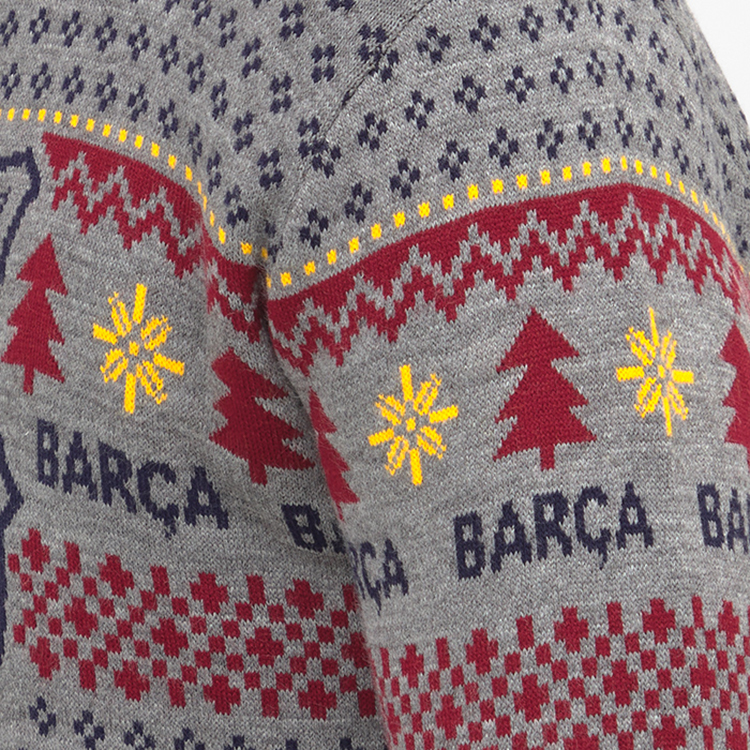 Men Football Christmas Tree Pullover Sweater